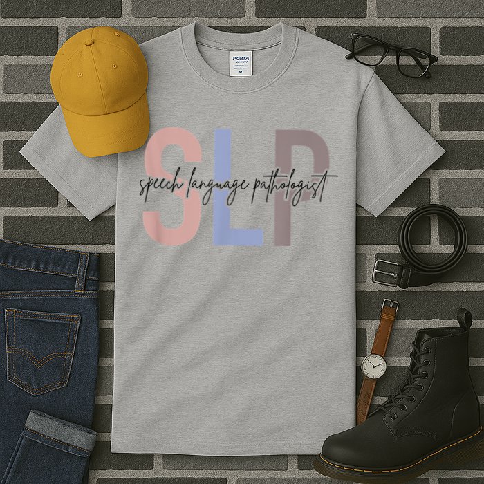 SLP Speech Language Pathologist, Speech Therapy Tall T-Shirt