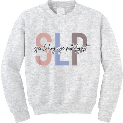 SLP Speech Language Pathologist, Speech Therapy Kids Sweatshirt
