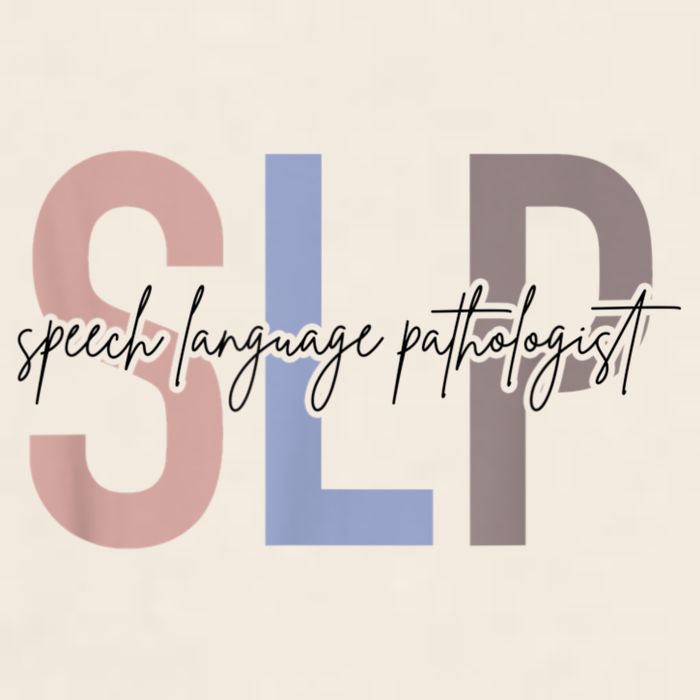 SLP Speech Language Pathologist, Speech Therapy Garment-Dyed Women's Muscle Tee