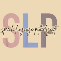 SLP Speech Language Pathologist, Speech Therapy Drawstring Bag