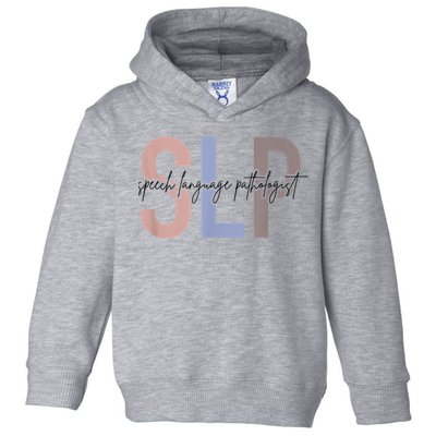 SLP Speech Language Pathologist, Speech Therapy Toddler Hoodie