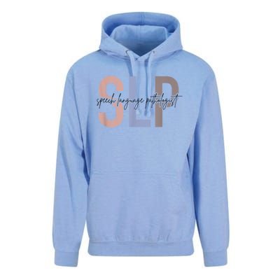 SLP Speech Language Pathologist, Speech Therapy Unisex Surf Hoodie