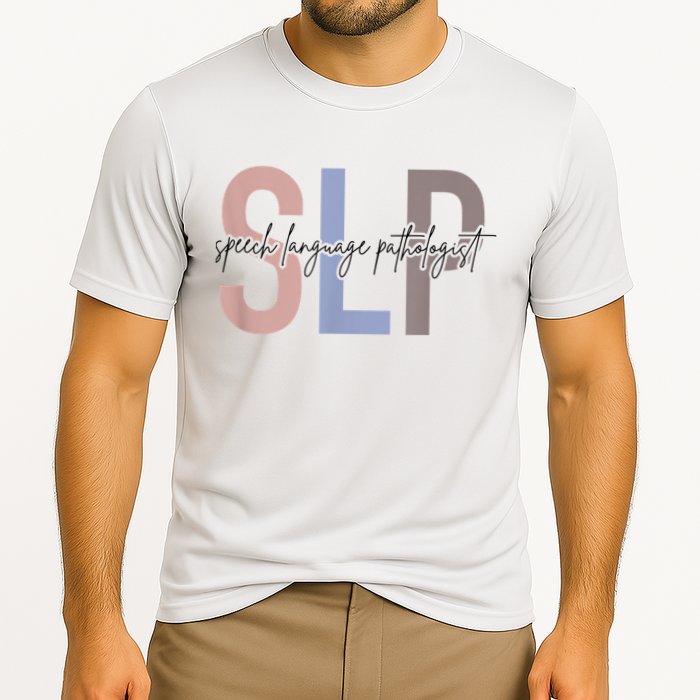 SLP Speech Language Pathologist, Speech Therapy Performance Shirt