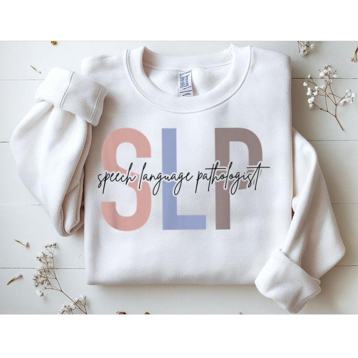 SLP Speech Language Pathologist, Speech Therapy Sweatshirt