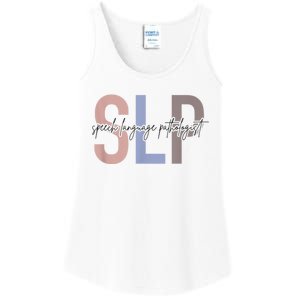 SLP Speech Language Pathologist, Speech Therapy Ladies Essential Tank