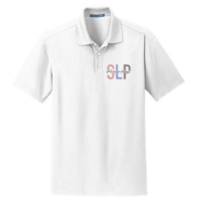 SLP Speech Language Pathologist, Speech Therapy Dry Zone Grid Polo