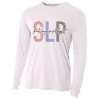 SLP Speech Language Pathologist, Speech Therapy Cooling Performance Long Sleeve Crew