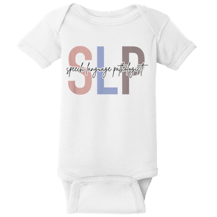 SLP Speech Language Pathologist, Speech Therapy Baby Bodysuit