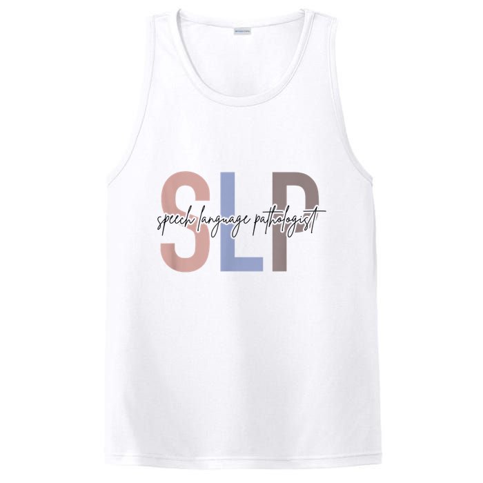 SLP Speech Language Pathologist, Speech Therapy PosiCharge Competitor Tank