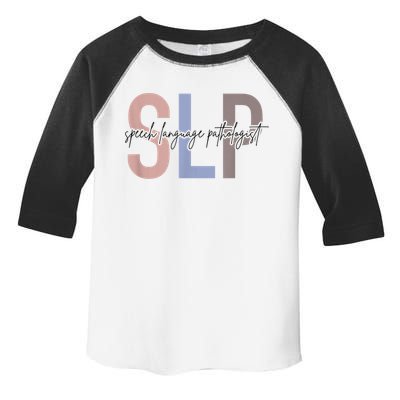 SLP Speech Language Pathologist, Speech Therapy Toddler Fine Jersey T-Shirt