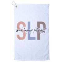 SLP Speech Language Pathologist, Speech Therapy Golf Towel