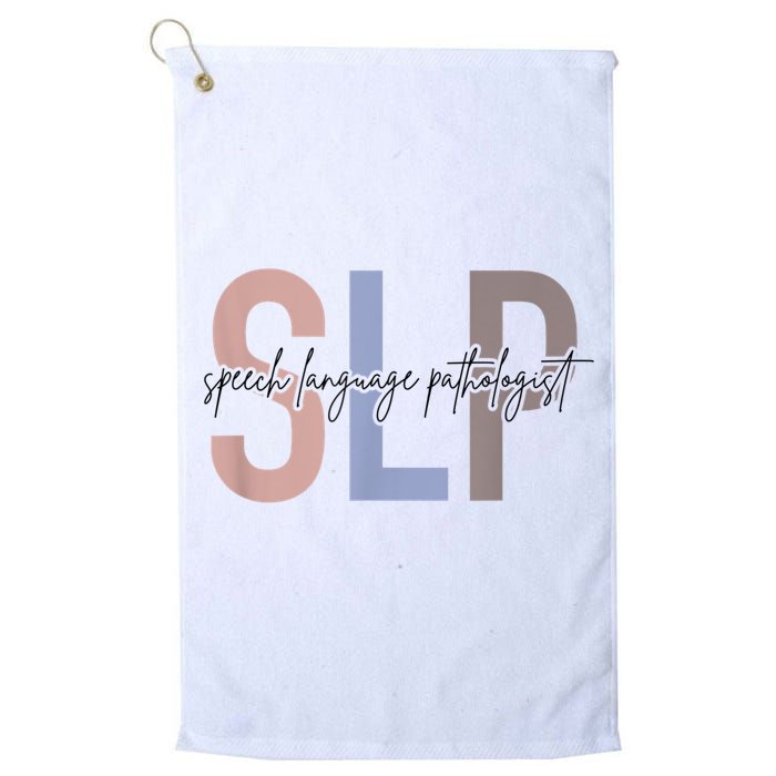 SLP Speech Language Pathologist, Speech Therapy Golf Towel