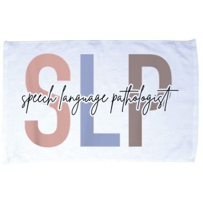 SLP Speech Language Pathologist, Speech Therapy Microfiber Hand Towel