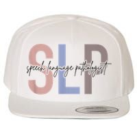 SLP Speech Language Pathologist, Speech Therapy Wool Snapback Cap