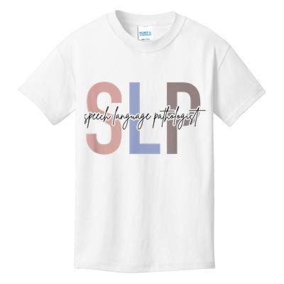 SLP Speech Language Pathologist, Speech Therapy Kids T-Shirt