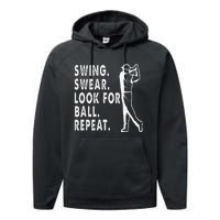 Swing Swear Look For Ball Repeat Performance Fleece Hoodie