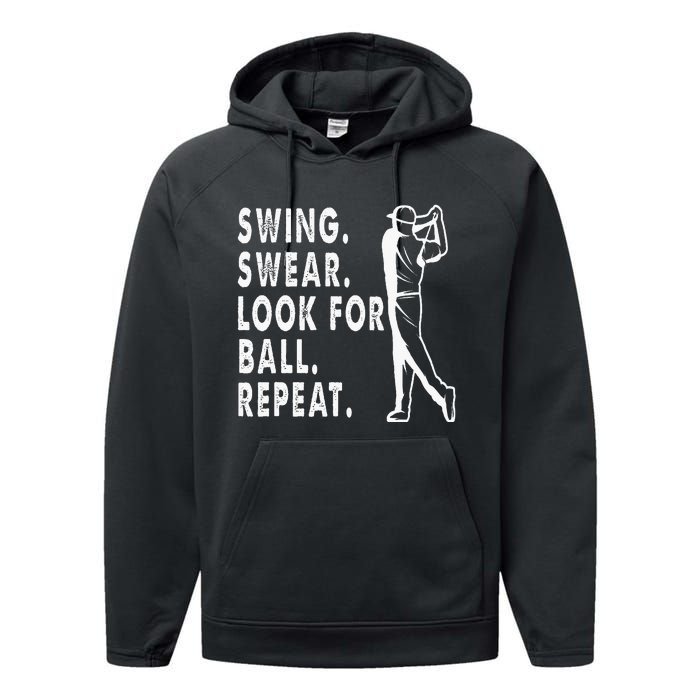 Swing Swear Look For Ball Repeat Performance Fleece Hoodie