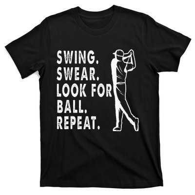 Swing Swear Look For Ball Repeat T-Shirt