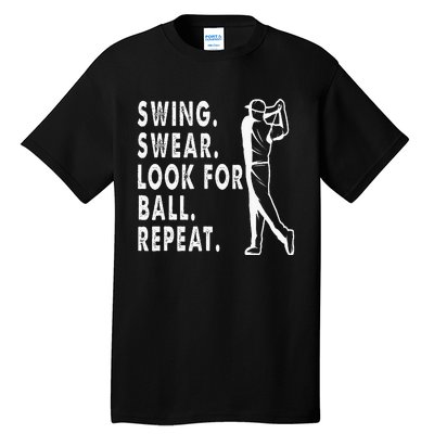 Swing Swear Look For Ball Repeat Tall T-Shirt