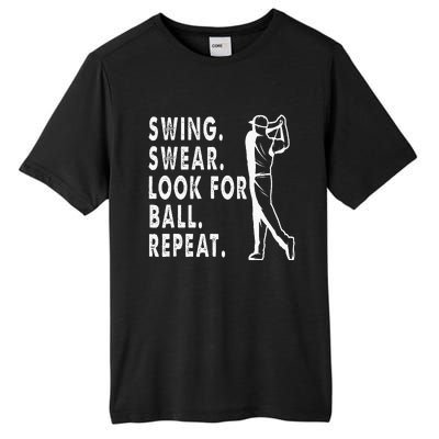 Swing Swear Look For Ball Repeat Tall Fusion ChromaSoft Performance T-Shirt