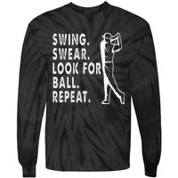 Swing Swear Look For Ball Repeat Tie-Dye Long Sleeve Shirt