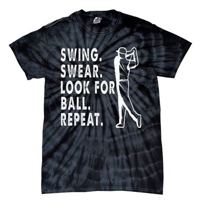 Swing Swear Look For Ball Repeat Tie-Dye T-Shirt