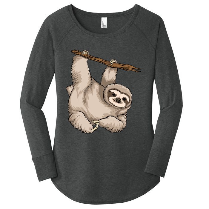 Sloth Women's Perfect Tri Tunic Long Sleeve Shirt