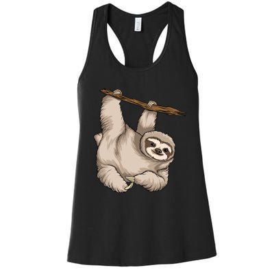 Sloth Women's Racerback Tank