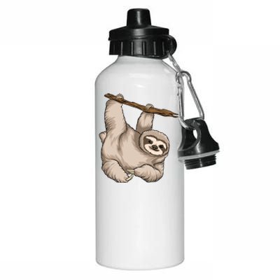 Sloth Aluminum Water Bottle 