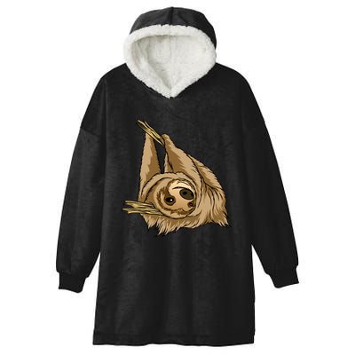 Sloth Hooded Wearable Blanket