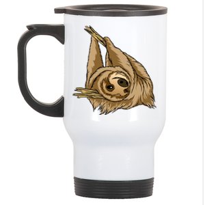 Sloth Stainless Steel Travel Mug