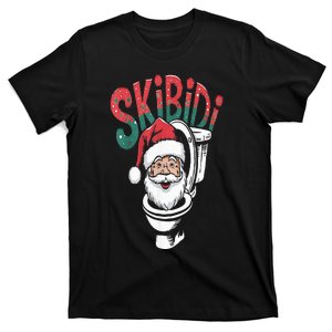 S.K.I.B.I.D.I Santa Matching Christmas Funny Alpha Meme Retro Xmas T-Shirt