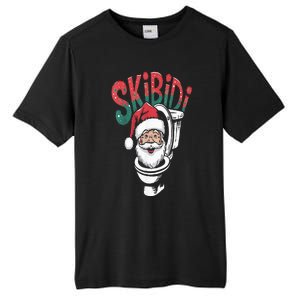 S.K.I.B.I.D.I Santa Matching Christmas Funny Alpha Meme Retro Xmas Tall Fusion ChromaSoft Performance T-Shirt