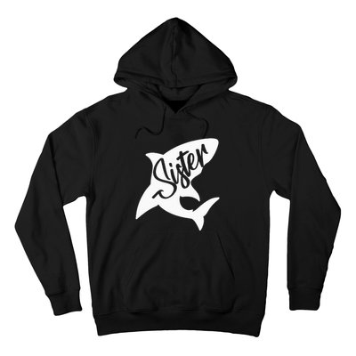 Sister Shark Matching Family Shark Hoodie