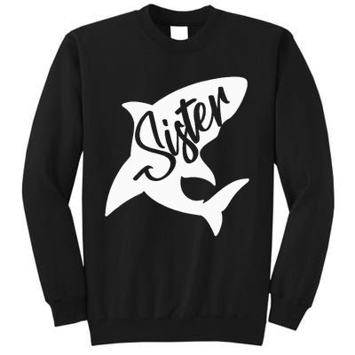 Sister Shark Matching Family Shark Tall Sweatshirt