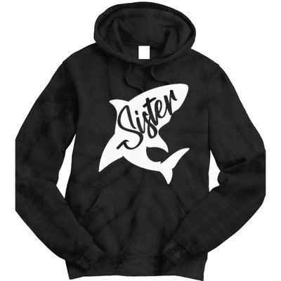 Sister Shark Matching Family Shark Tie Dye Hoodie