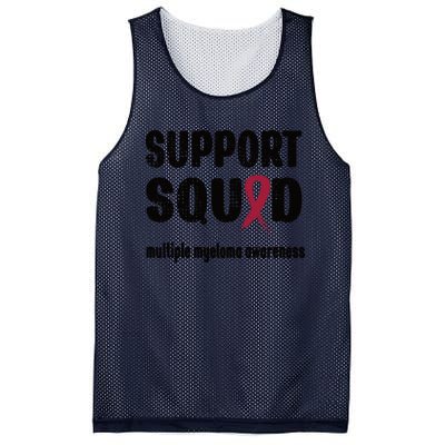 Support Squad Multiple Myeloma Warrior Squad Great Gift Mesh Reversible Basketball Jersey Tank