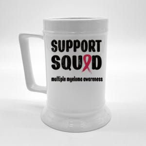 Support Squad Multiple Myeloma Warrior Squad Great Gift Beer Stein