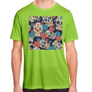 Sugar Skulls Mexican Adult ChromaSoft Performance T-Shirt