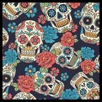Sugar Skulls Mexican Poster