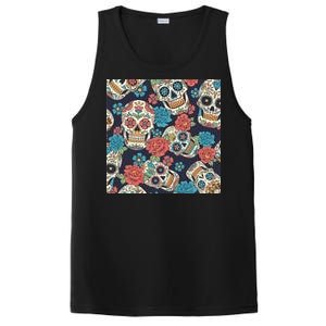 Sugar Skulls Mexican PosiCharge Competitor Tank