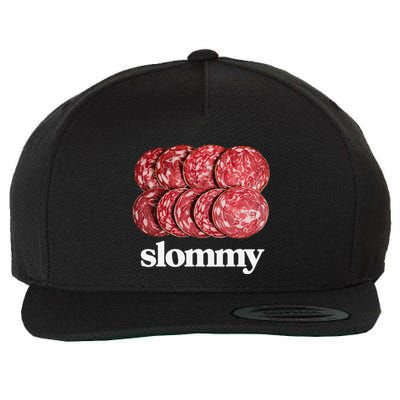 Slommy Salami Meme Oddly Specific Funny Memes Internet Memes Wool Snapback Cap