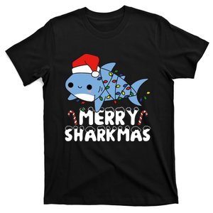 Santa Shark Merry Sharkmas T-Shirt