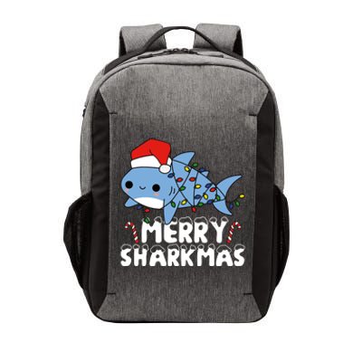 Santa Shark Merry Sharkmas Vector Backpack