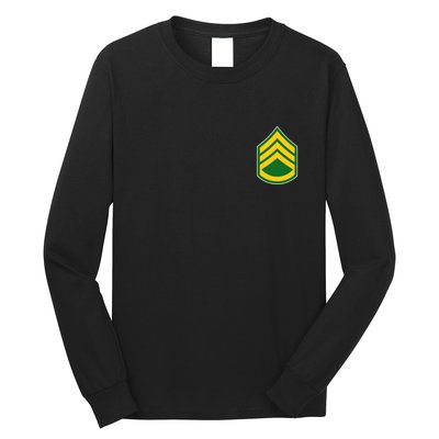 Staff Sergeant Military Badge Long Sleeve Shirt