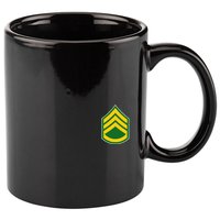 Staff Sergeant Military Badge 11oz C Handle Ceramic Mug