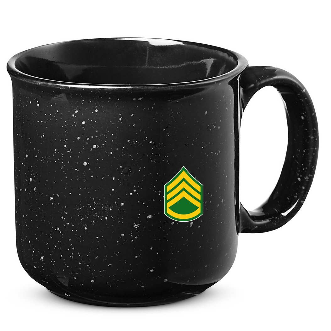 Staff Sergeant Military Badge 15oz Campfire Ceramic Mug