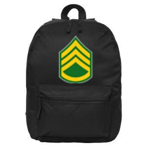 Staff Sergeant Military Badge 16 in Basic Backpack