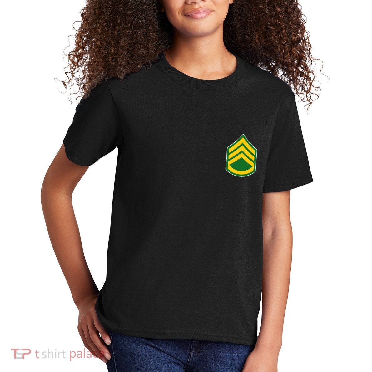 Staff Sergeant Military Badge Kids T-Shirt