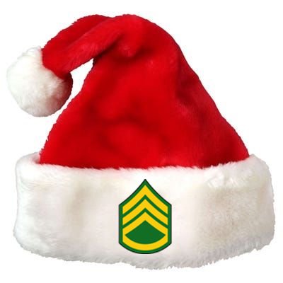 Staff Sergeant Military Badge Premium Christmas Santa Hat